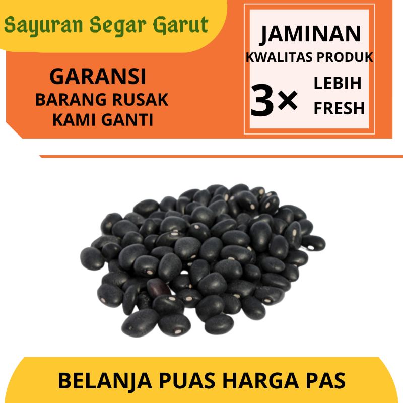 

Kacang Hitam Supes Segar Fresh 250gr by Sayuran Segar Garut