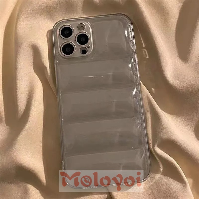 Soft Case Silikon TPU Transparan Tahan Banting Untuk iPhone 11 13 12 Pro MAX XR 7plus 8plus X XS MAX 7 8 Plus SE 2020