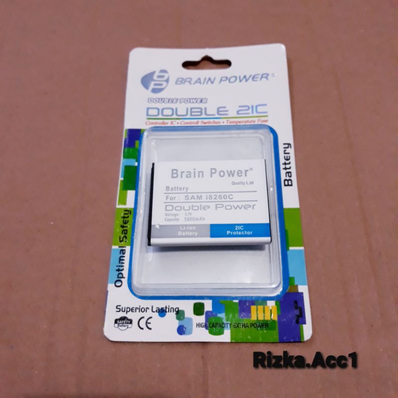 Baterai Batre Samsung Galaxy Core 1 i8260C Double iC Power Battery Handphone