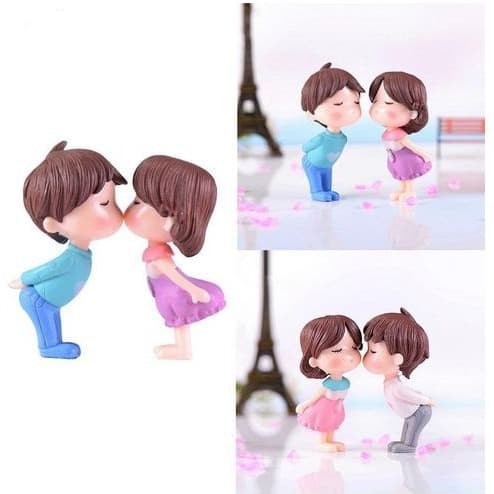 Miniature Lover Figures - Lovers Couple Figurines #11 (2pcs)