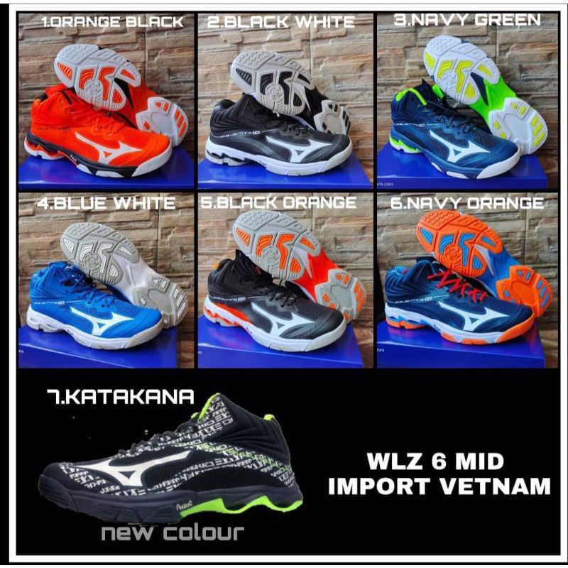SEPATU MIZUNO WLZ6 MID