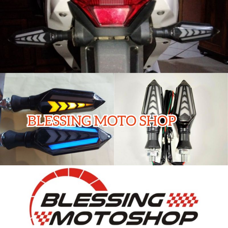 lampu sen belakang running LED ninja 250 fi ninja 250sl mono ninja 150