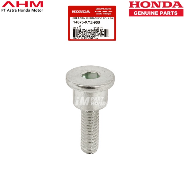 MURAH  Bolt Cam Chain Guide Roller Baut Rol Kamprat Blade Supra X 125 Helm in Fi 14675-KYZ-900 14675