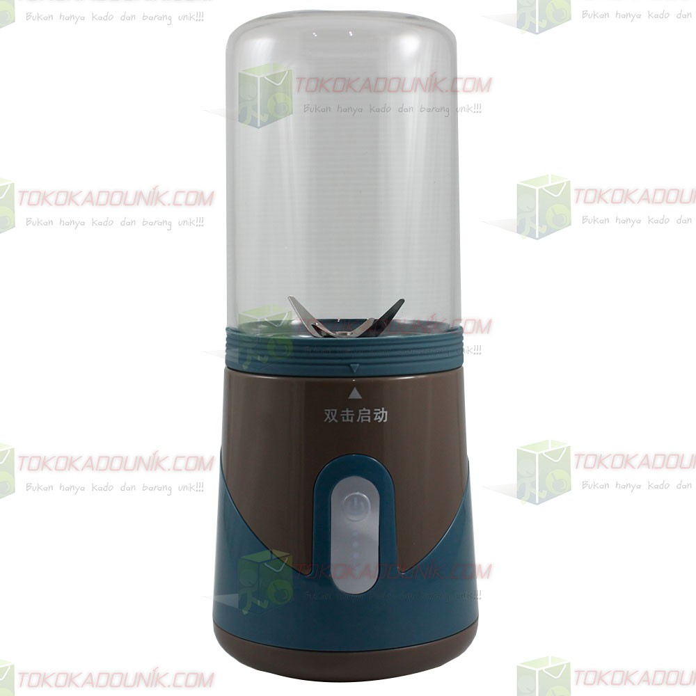 Electric Juicer Cup - Portable Juicer Blender + 6 Mata Pisau