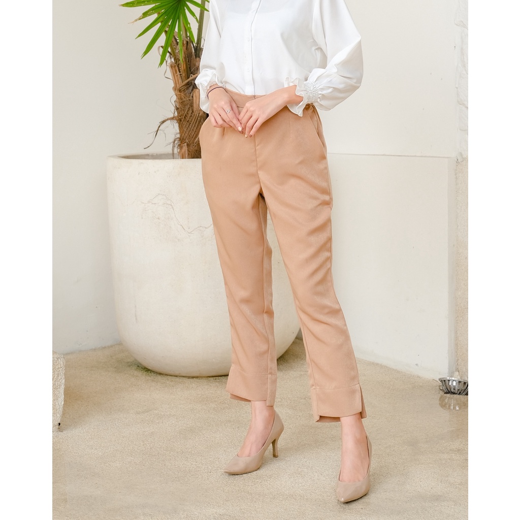 Mayoutfit Chiara Pants | Celana Pensil Asimetris-7