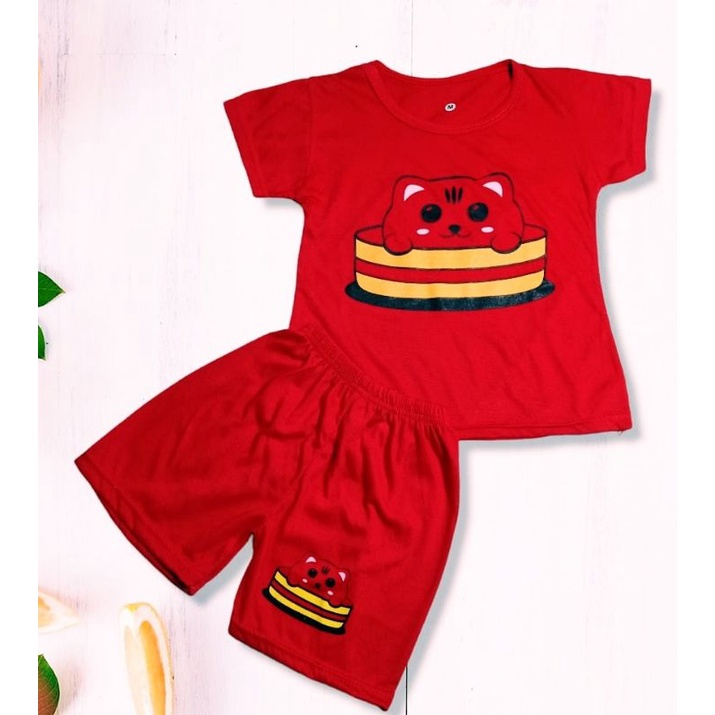 SETELAN ANAK LAKI-LAKI DAN PEREMPUAN / SET BAJU ANAK-ANAK UNISEX / STELAN ANAK MURAH