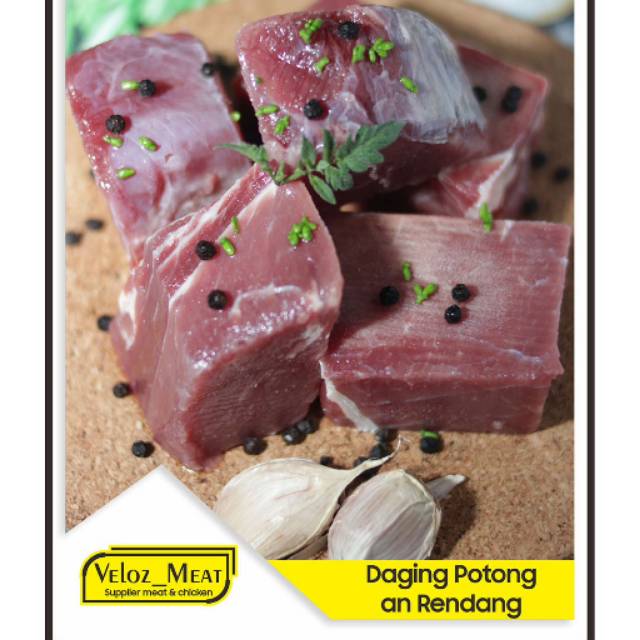 

Daging potongan rendang termurah