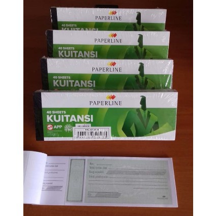 

buku Kwitansi / Kuitansi Paperline kecil
