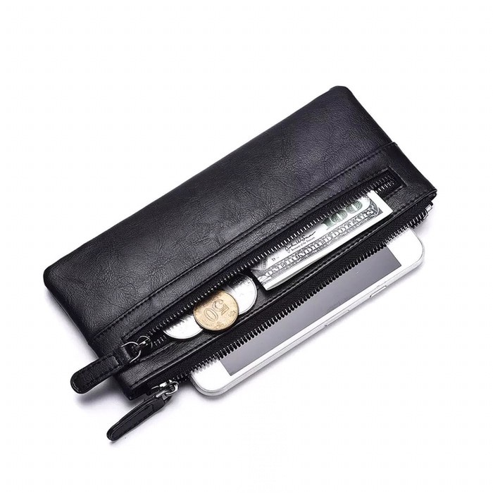 Dompet Kulit Pria Dompet Panjang import JC22