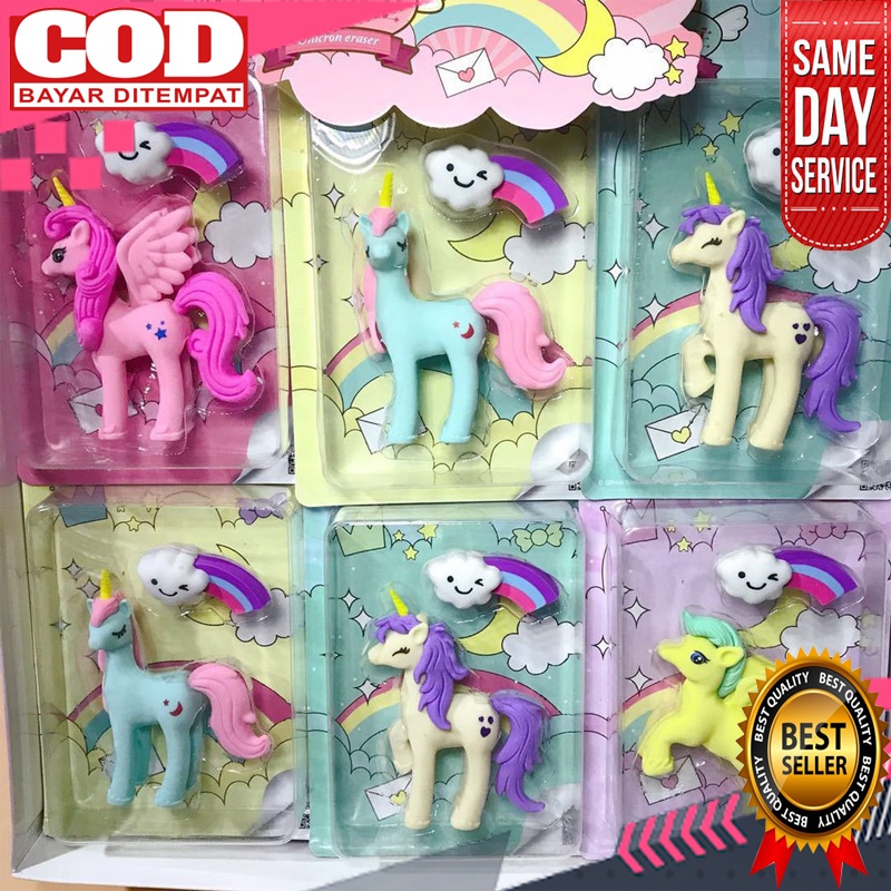 

PENGHAPUS UNICORN PENGHAPUS MOTIF LUCU / KARET PENGHAPUS LUCU