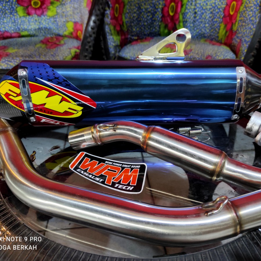 Knalpot racing FMF F4.1 USA Klx150 Crf150 fullsistem - Crf150