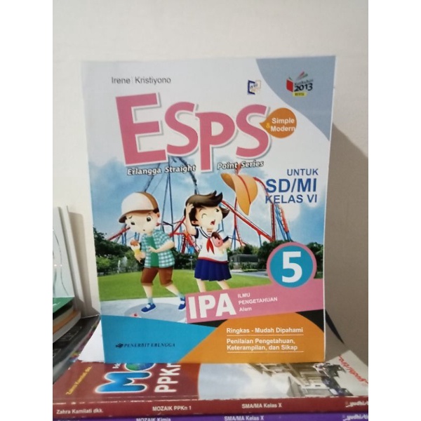 buku esps IPA kelas 5 SD Erlangga