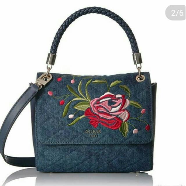 Tas guess heather top handle