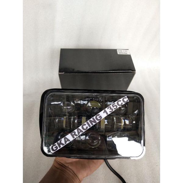 lampu daymaker rx king plus frame tinggal pasang pada lampu oval atau kotak 5T5-1