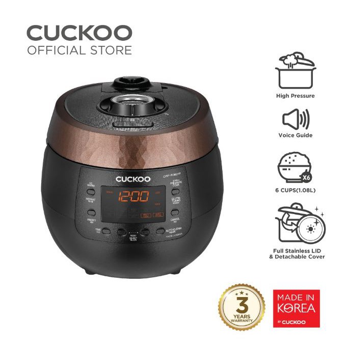 CUCKOO All in One Pressure Cooker CRP-R0612F