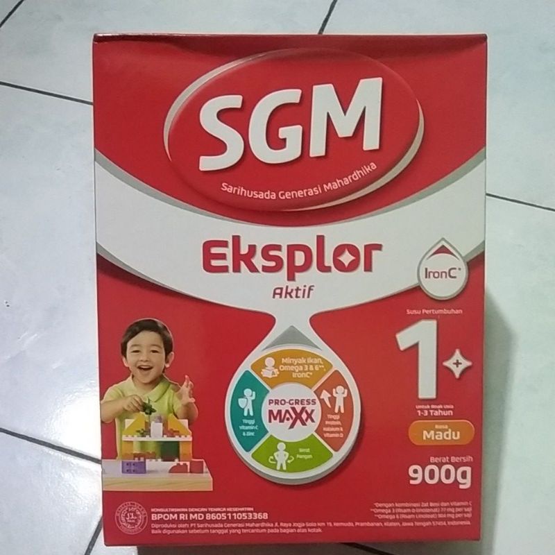 Susu SGM eksplor 1-3thn (1+)