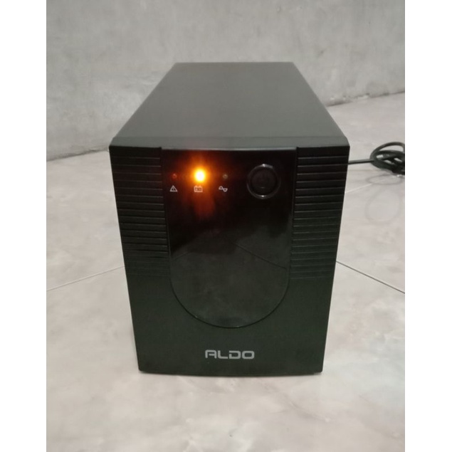 UPS MERK ALDO 1200VA BARU INCLUDE BATTERY