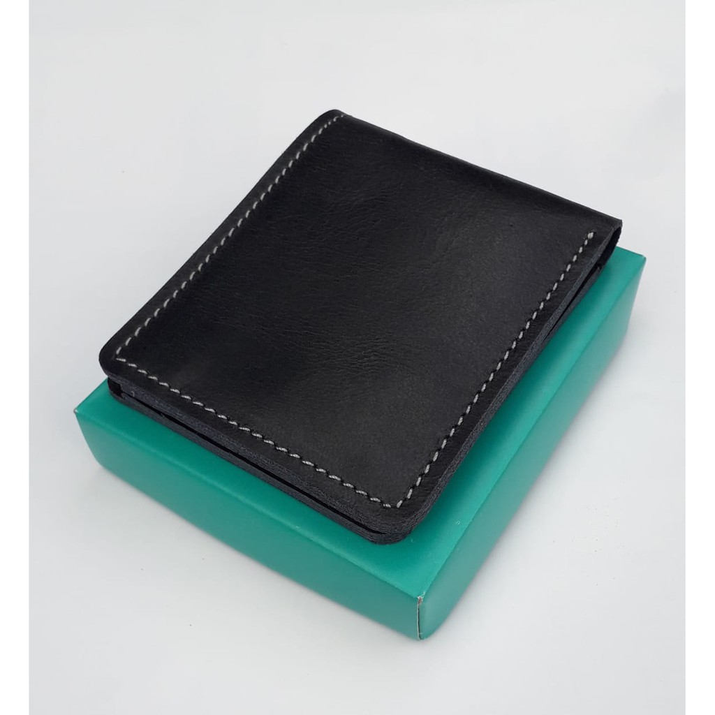 Dompet kulit pria pendek ASLI FULL GRAIN kulit sapi ORI 