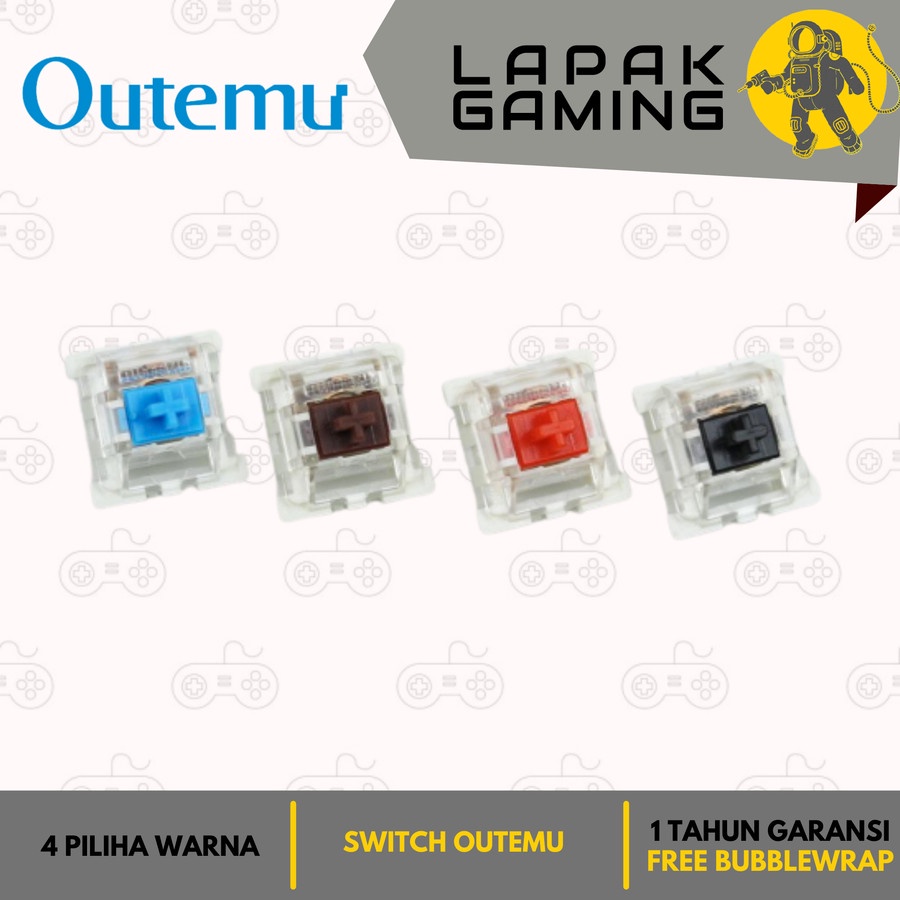 OUTEMU MECHANICAL SWITCH SMD RGB - PLATE MOUNT FOR MECHANICAL KEYBOARD