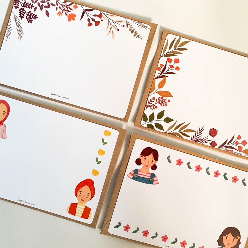 

SALE - Greeting Card Kartu Pos | SweetSugarDesign