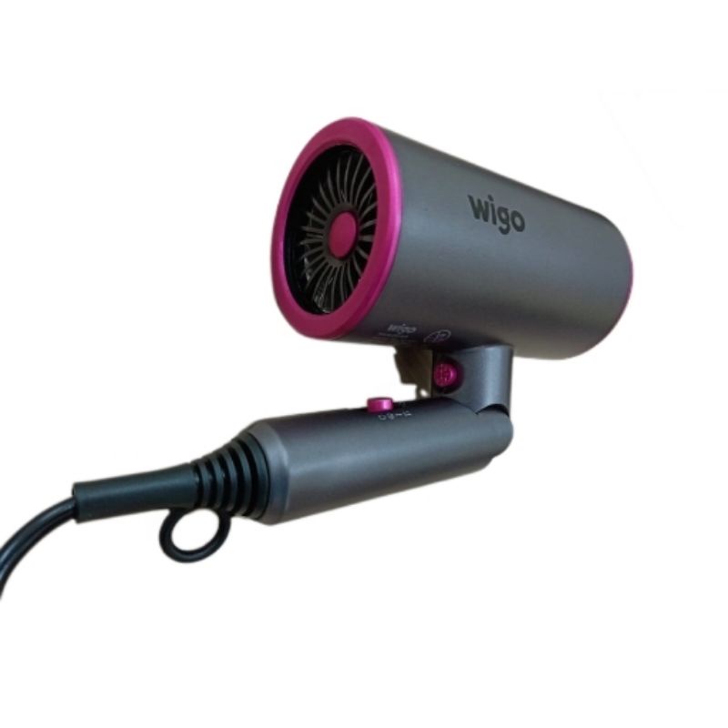 travel HAIR DRYER WIGO W-850 pengering rambut dingin panas 3 temperatur bisa lipat cocok untuk traveling