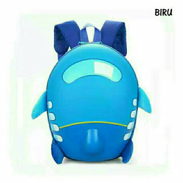 Tas ransel anak motif roket