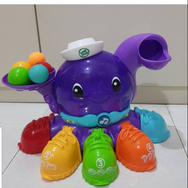 Leapfrog peek a shoe talking octopus