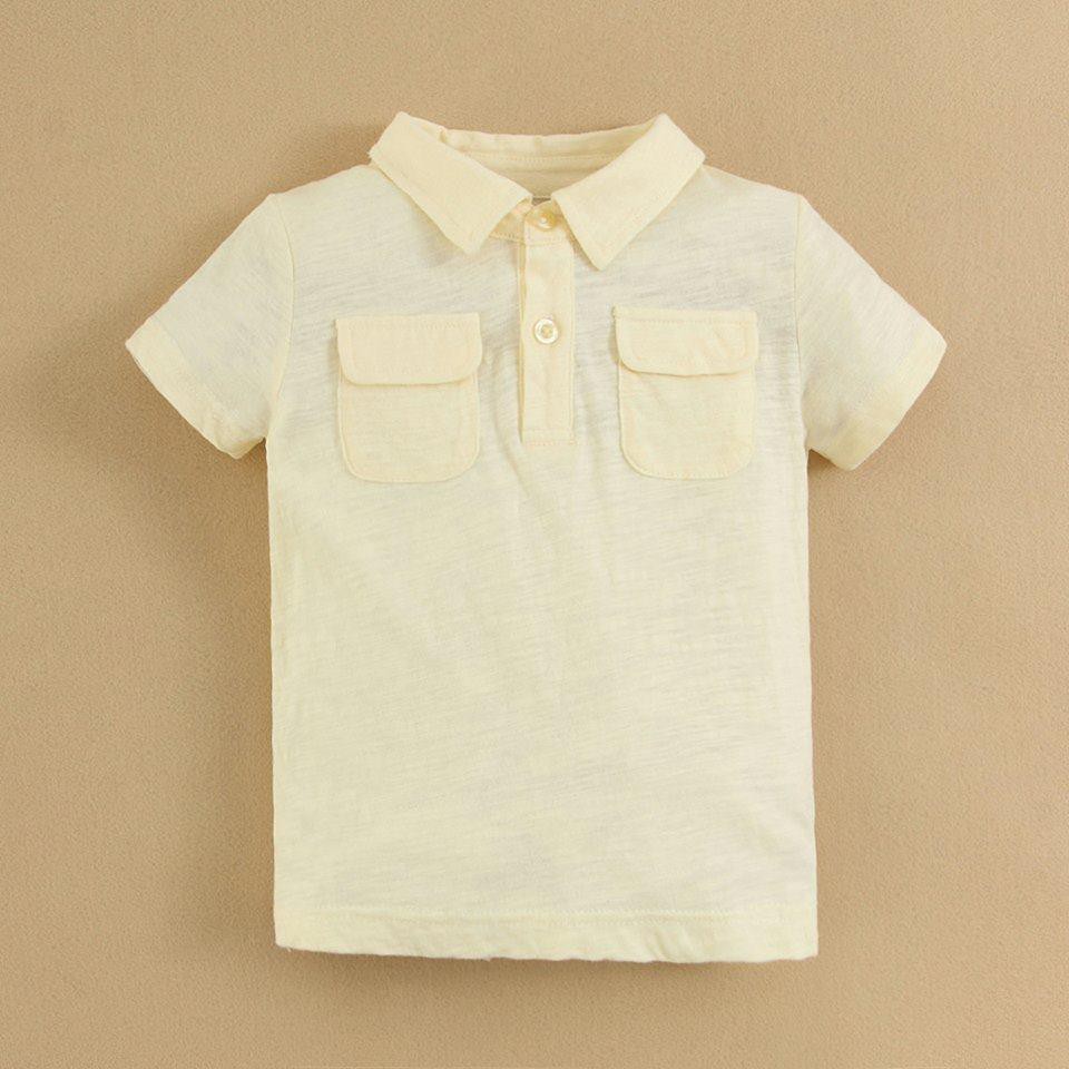 KIDS BOY POLO SHIRT BABY YELLOW