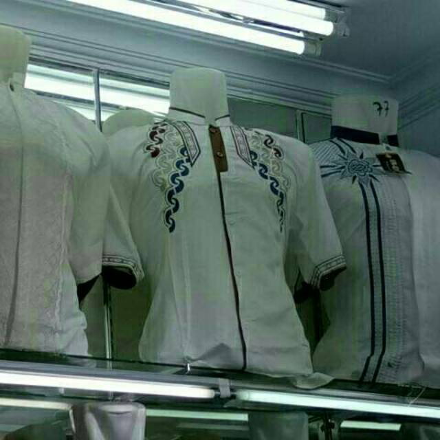 Baju Koko Akmal 9 Tangan Pendek Original Azwa