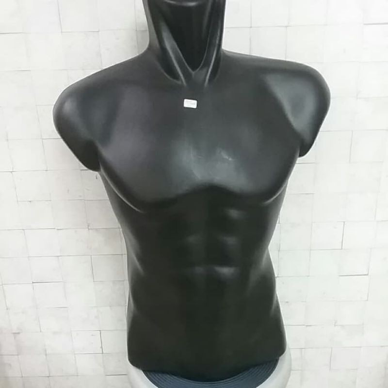 Patung Manekin Pria Setengah Badan Patung Baju Atasan Kaos Kemeja Cowok