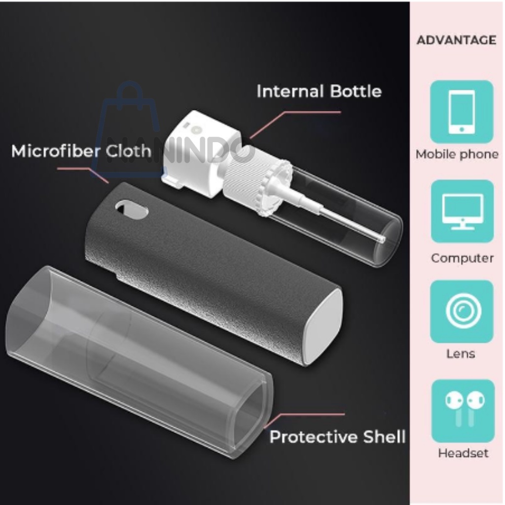 Screen Cleaner Spray/Pembersih Layar/Spray Pembersih Layar LCD/Screen Cleaner Portable