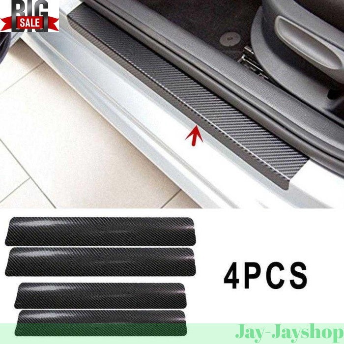 Stickers Carbon Fiber Anti Gores untuk Mobil PROMO