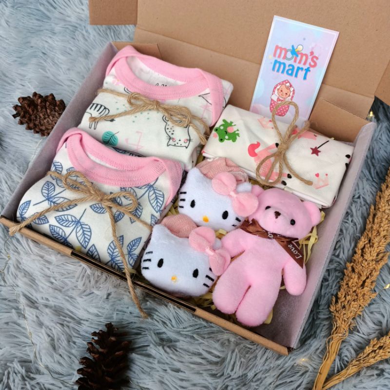 HAMPERS BAYI HADIAH KADO LAHIRAN BABY GIFT SET BOY & GIRL-Paket75000
