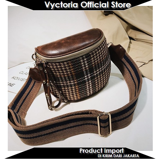 (COD) Vyctoria VOS5187 Tas Selempang Wanita Fashion Import Sling Bag Promo JTF4534 EL5187 BQ3180 LT1392 CR7507 GT1825 4534 3180 1392 1825 7507 5187