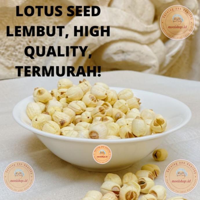 

NEW BIJI TERATAI/LOTUS SEED 500GR LIEN ZI SALE