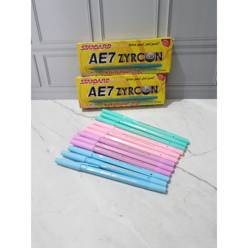 

HJK (12pc) pen standart AE7 ZYRCON/pulpen standart AE7 ZYRCON