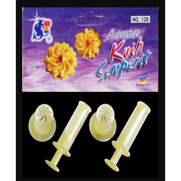 Cetakan Semprit - Cetakan Sinlian 128- Cetakan Kue Semprit Bunga