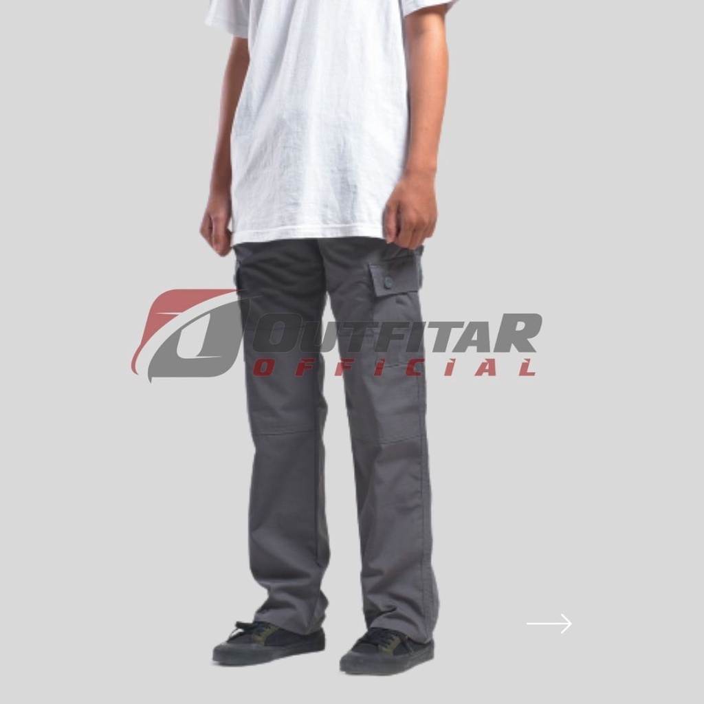 Celana Cargo Panjang Cargo Pants Ripstop Hight Quality Premium