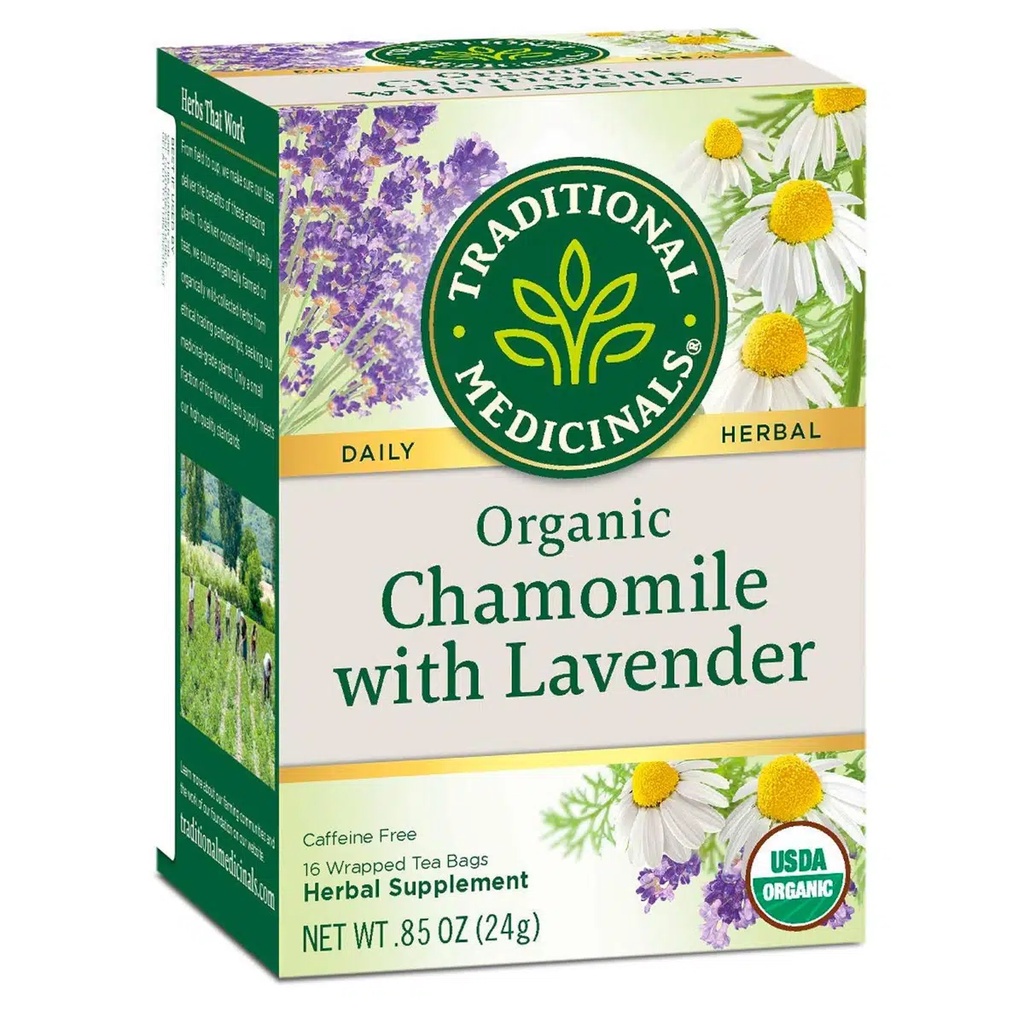 

Traditional Medicinals Organic Chamomile with Lavender - 24gr