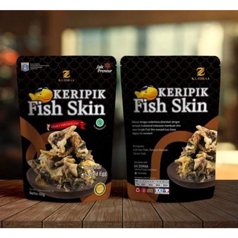 

KERIPIK KULIT IKAN PATI KAZORA