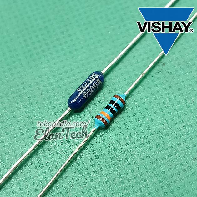 Resistor 392k 0.1% Vishay Dale RNC60 0.25W 392 Kilo Ohm elant33 Segera Beli