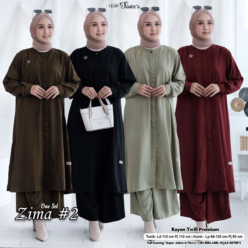 One Set Zima 2#Mila#3 by hijab sister's