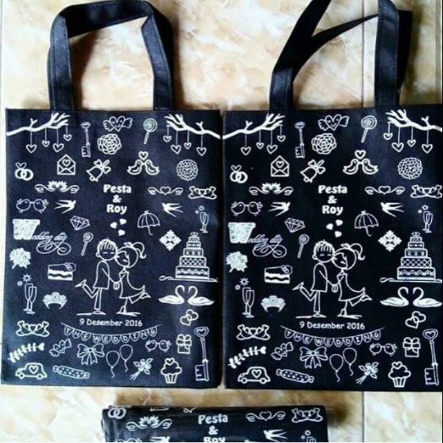 

Tas SOUVENIR/tas costume ukuran 23x28