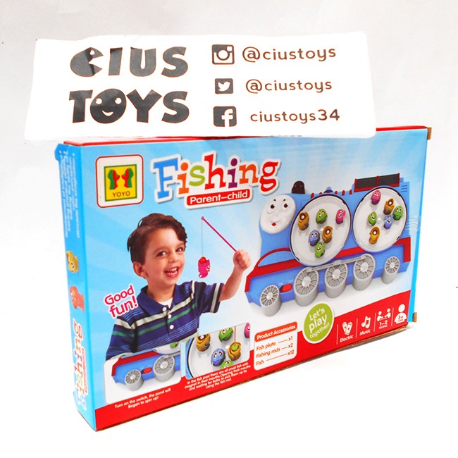 MAINAN PANCINGAN IKAN FISHING GAME THOMAS MAGNET