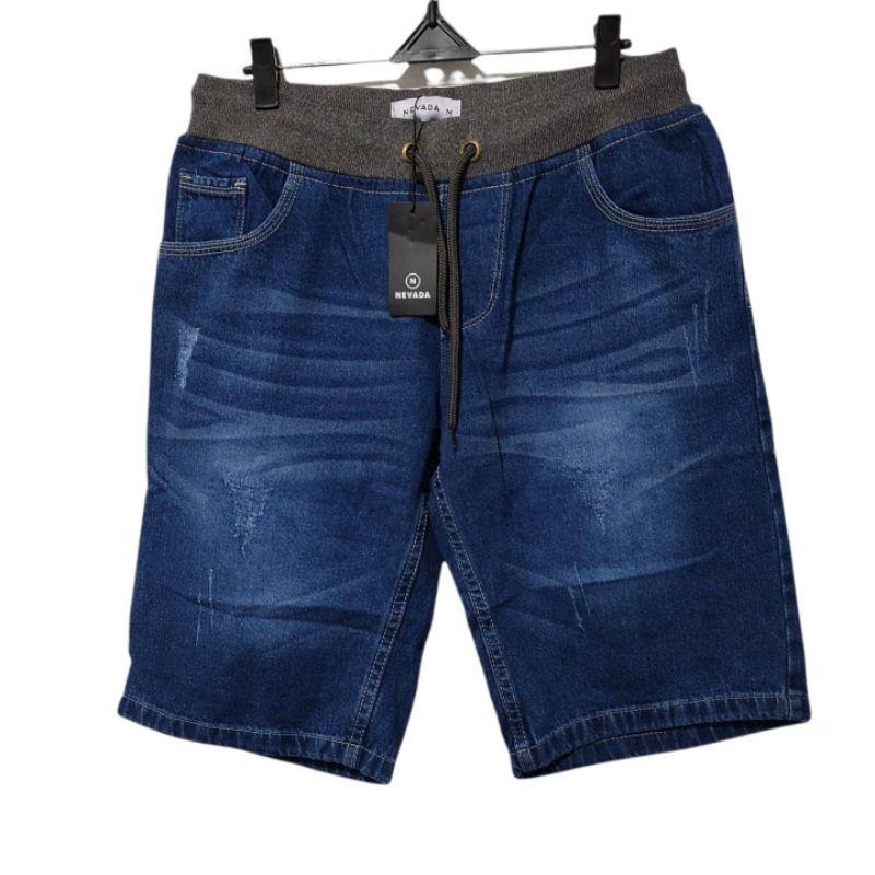 Celana Pendek Nevada Jeans Pinggang Karet