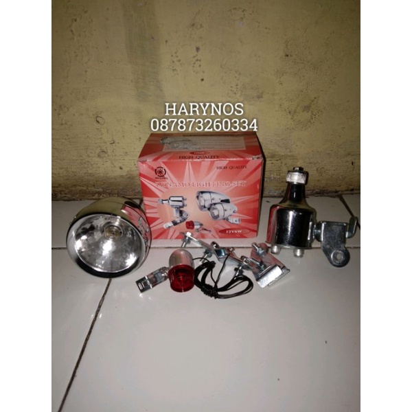 lampu sepeda onthel lampu set onthel lampu depan sepeda onthel