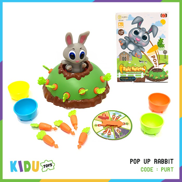 Mainan Anak Games Pop Up Rabbit Shopee Indonesia