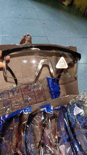 Kacamata Safety Serbaguna  Untuk Tenaga Medis Pekerja Luar Ruangan Las Gurindra Dll