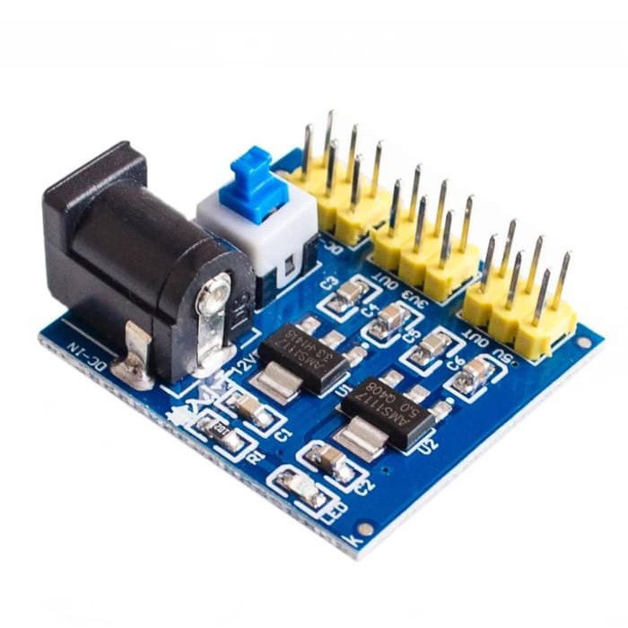 Power Module Multi Output Voltage Conversion DC-DC 12V to 3.3V 5V 12V