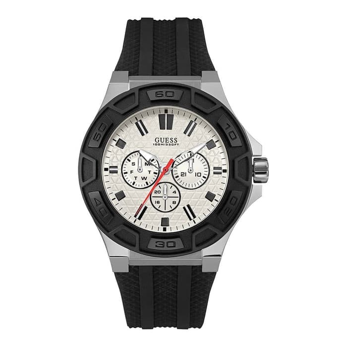 GUESS W0674G3 Force - Jam Tangan Pria - Hitam